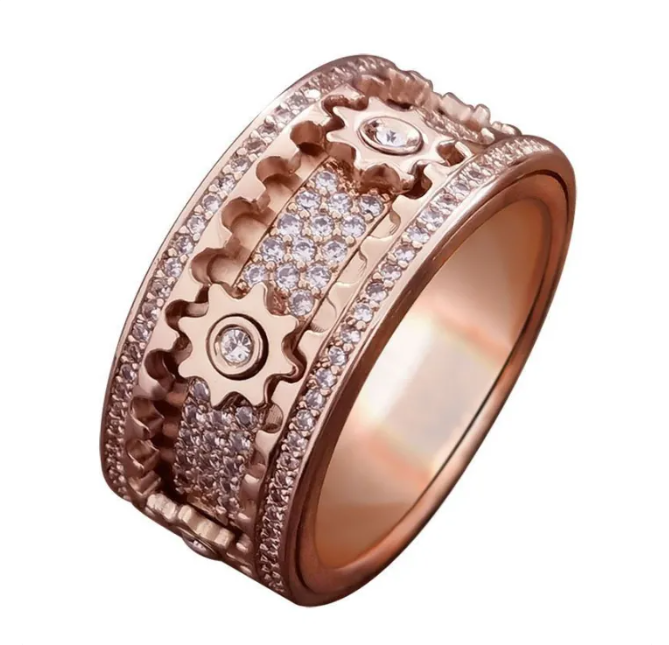 Bague rotative GearRing en acier inoxydable