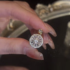 Bague rotative fleur épanouie