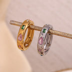 Bague Gem Pop plaquée or 18k