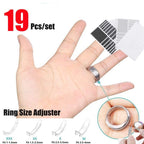 Ajusteur de taille de bague invisible
