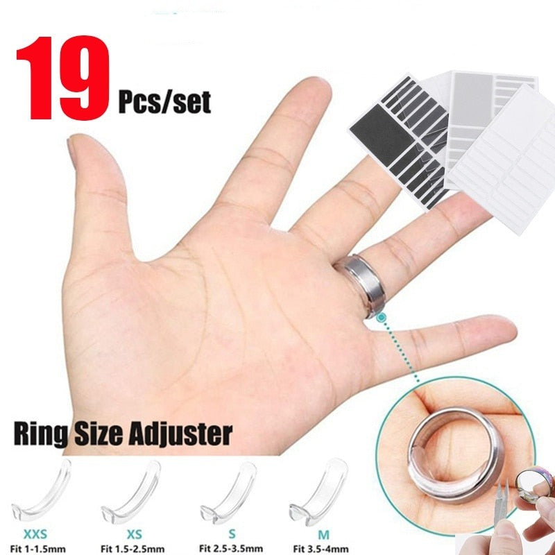 Ajusteur de taille de bague invisible
