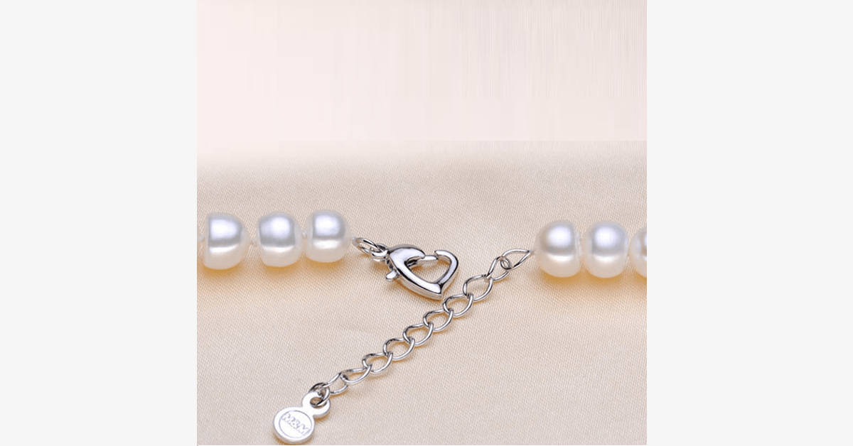 Bracelet argent et perle