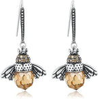 Boucles d'oreilles Reine des Abeilles