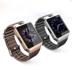 Montre connectée DZ09 avec écran tactile, caméra et Bluetooth
