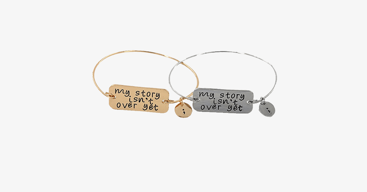 Bracelet Jonc Semicolon