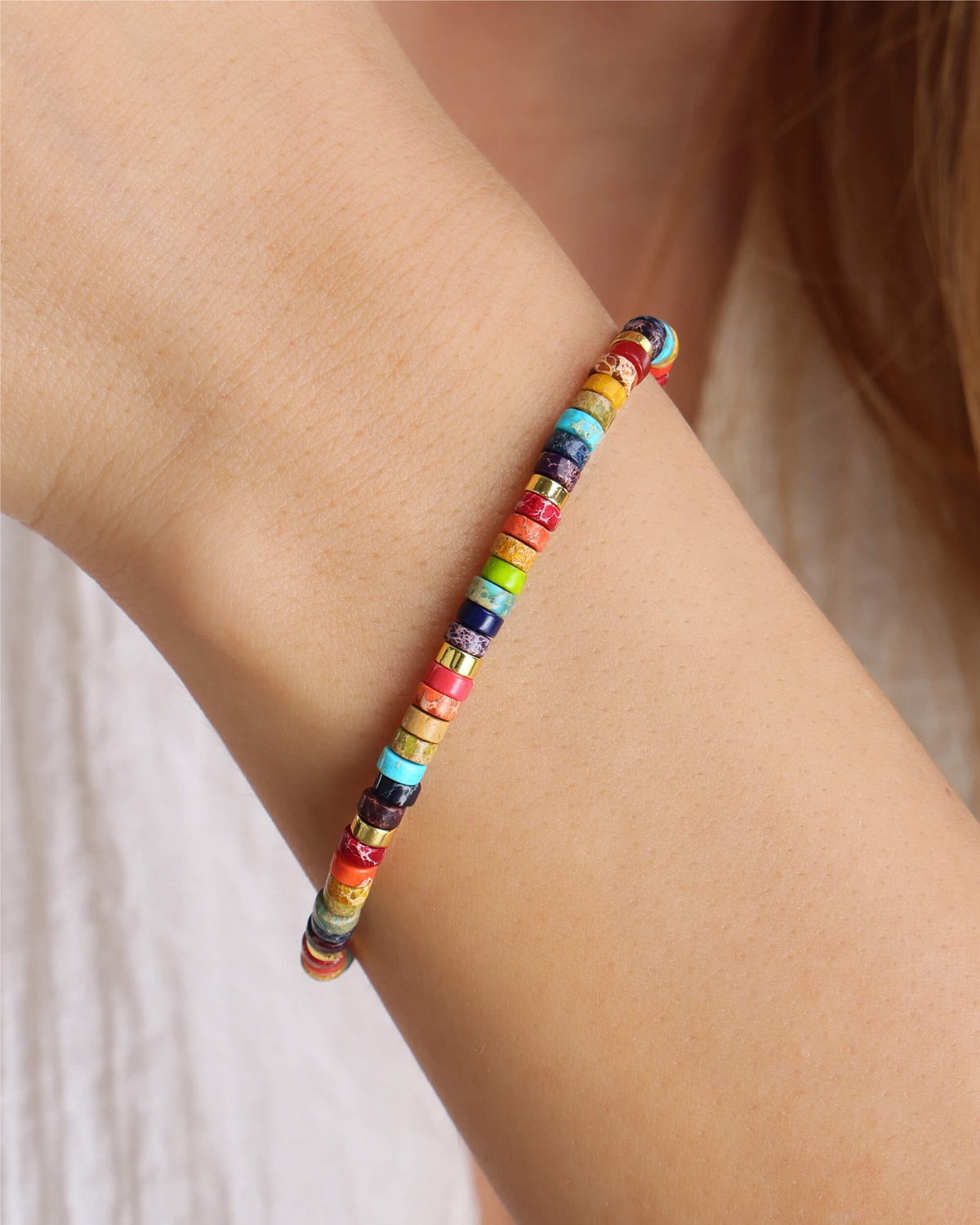 Bracelet élégant pour l'énergie des chakras