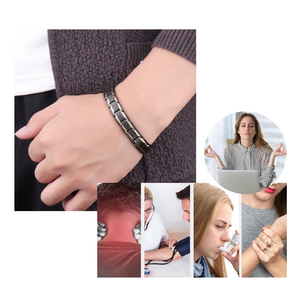 Bracelet magnétique pour la perte de poids