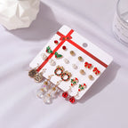 Boucles d'oreilles de Noël