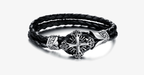 Bracelet croix vintage pour homme