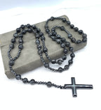 Collier spirituel Orion avec œil de tigre et lapis-lazuli