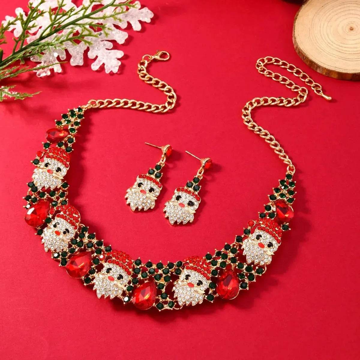 Parure de bijoux de Noël