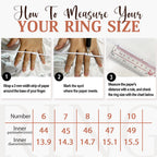 Bague en moissanite 3 carats