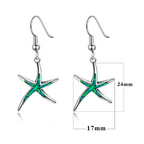Boucles d'oreilles étoile de mer