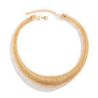Choker épais texturé