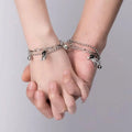 Ensemble de bracelets magnétiques cœur astronaute pour couples
