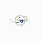Bague fine étoile astrologique
