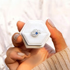Bague fine étoile astrologique