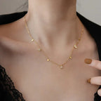 Choker rectangulaire diamanté