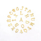 Collier Dainty Satellite Chain Letter Initial