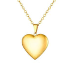 Collier cœur avec compartiment