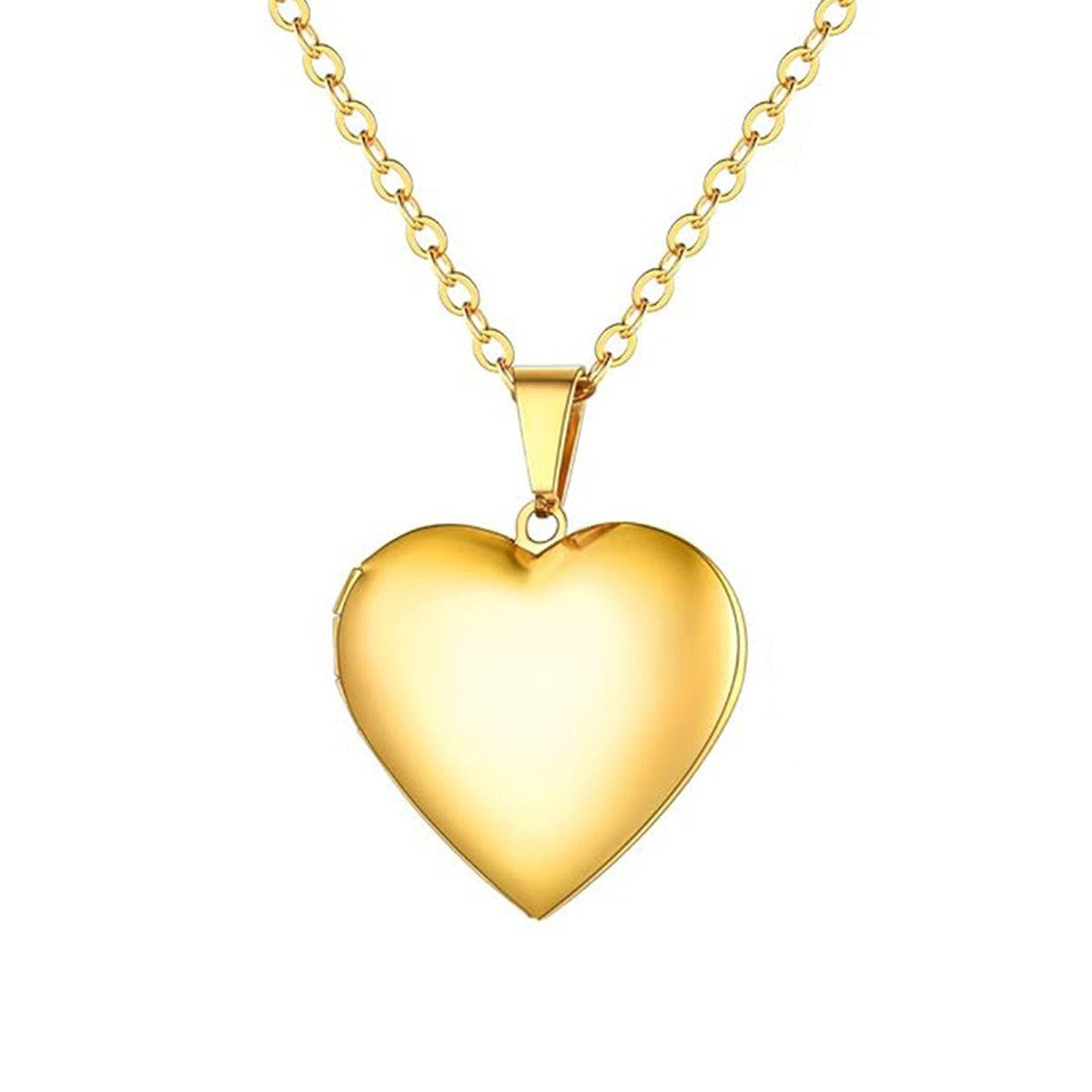 Collier cœur avec compartiment