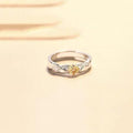 Bague de couple Soleil et Lune
