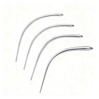 Barre de piercing en titane, base plate, filetage interne