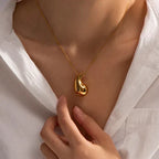 Boucles d'oreilles pendantes élégantes en forme de goutte