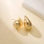 Boucles d'oreilles pendantes élégantes en forme de goutte