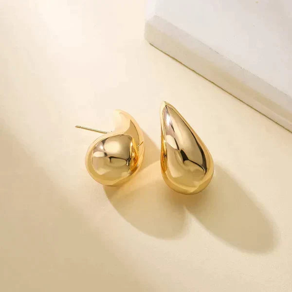Boucles d'oreilles pendantes élégantes en forme de goutte