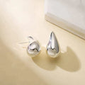 Boucles d'oreilles pendantes élégantes en forme de goutte