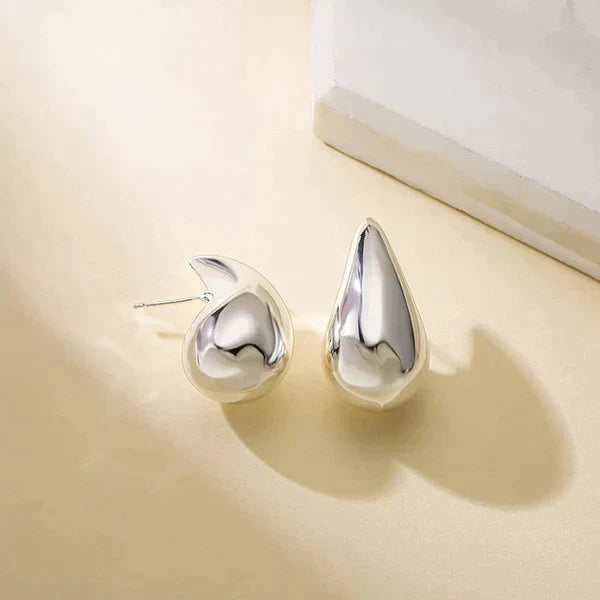 Boucles d'oreilles pendantes élégantes en forme de goutte
