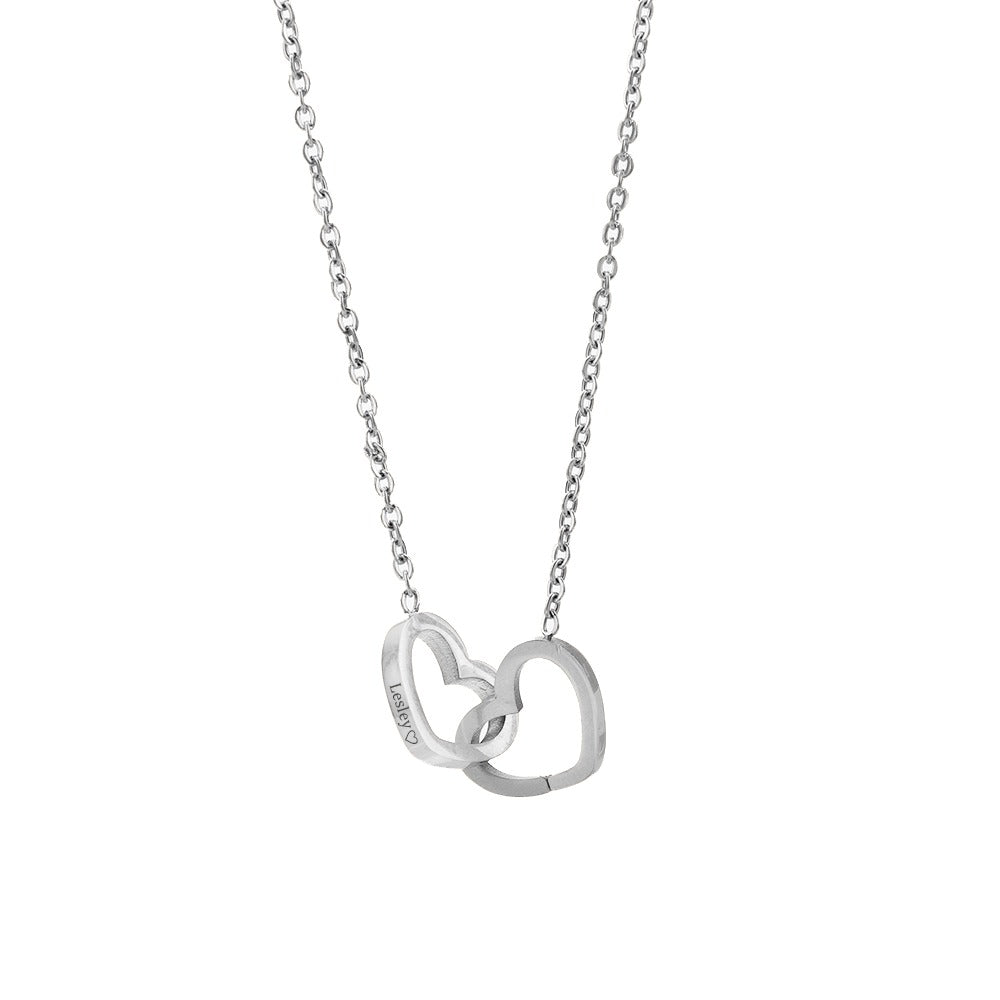 Boîte à bijoux Rose Éternelle avec collier