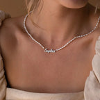 Collier à perles personnalisé