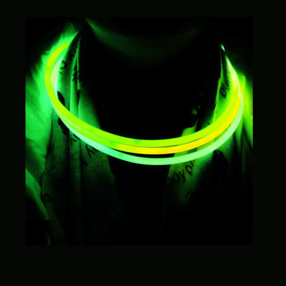 Collier lumineux tricolore (50 pièces), 5 x 580 mm