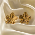 Boucles d'oreilles fleurs d'hibiscus