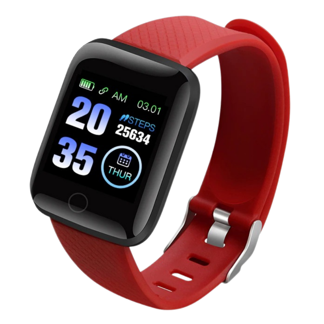 Montre connectée avec écran tactile et suivi de la condition physique