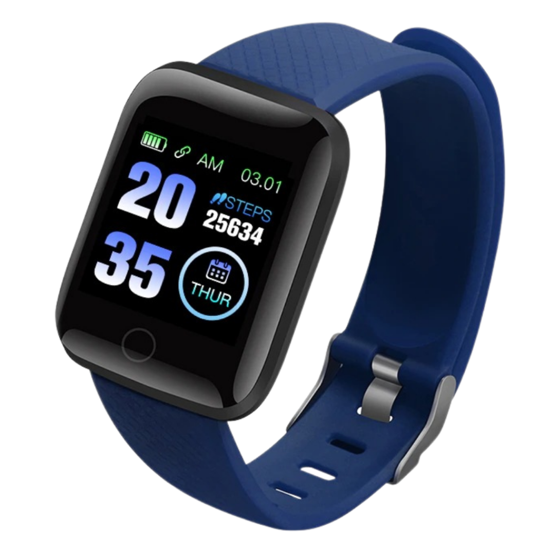 Montre connectée avec écran tactile et suivi de la condition physique