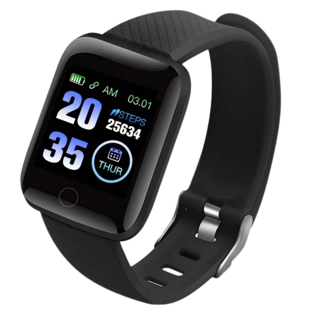 Montre connectée avec écran tactile et suivi de la condition physique