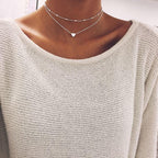 Choker cœur simple