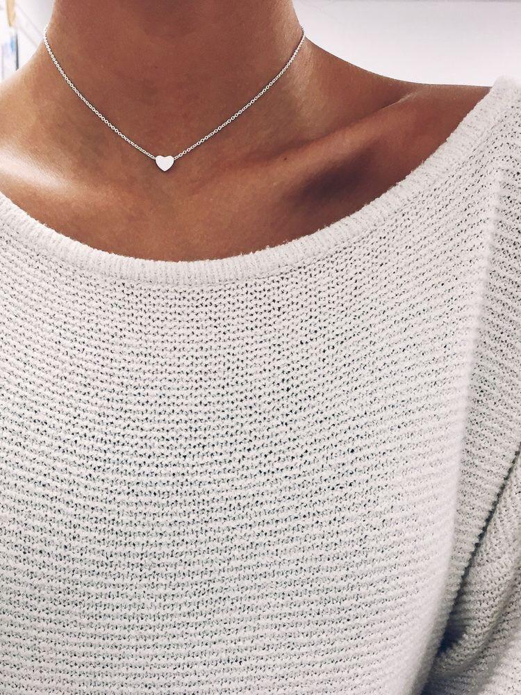 Choker cœur simple