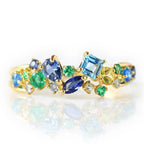 Bague scintillante Oceanic Gem Mine