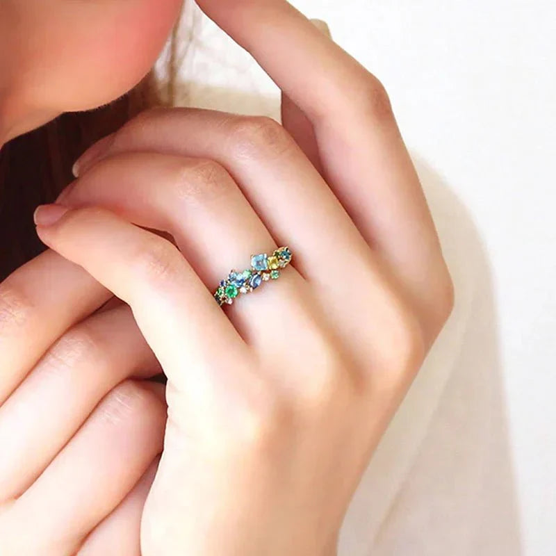 Bague scintillante Oceanic Gem Mine
