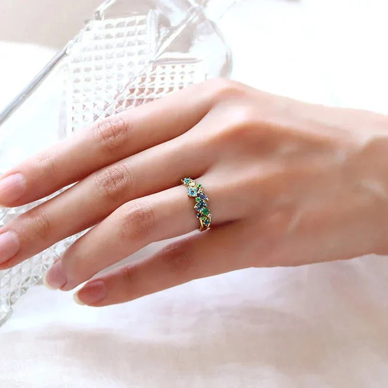 Bague scintillante Oceanic Gem Mine