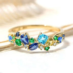 Bague scintillante Oceanic Gem Mine