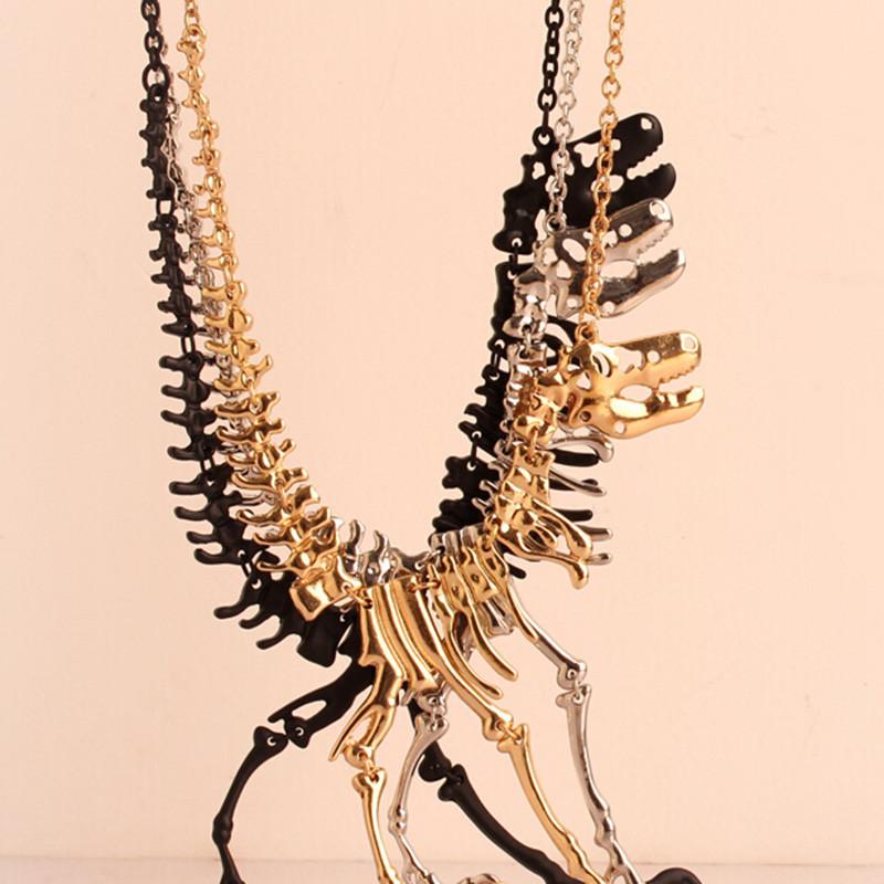 Collier pendentif T-Rex