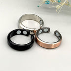 Bague thérapeutique de drainage lymphatique magnétique