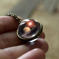 Collier pendentif univers