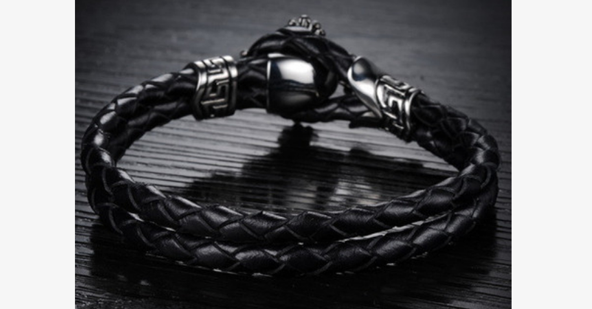Bracelet croix vintage pour homme