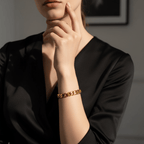 Bracelet en acier inoxydable à maillons